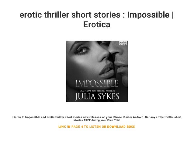erotic thriller stories Erotic thriller stories